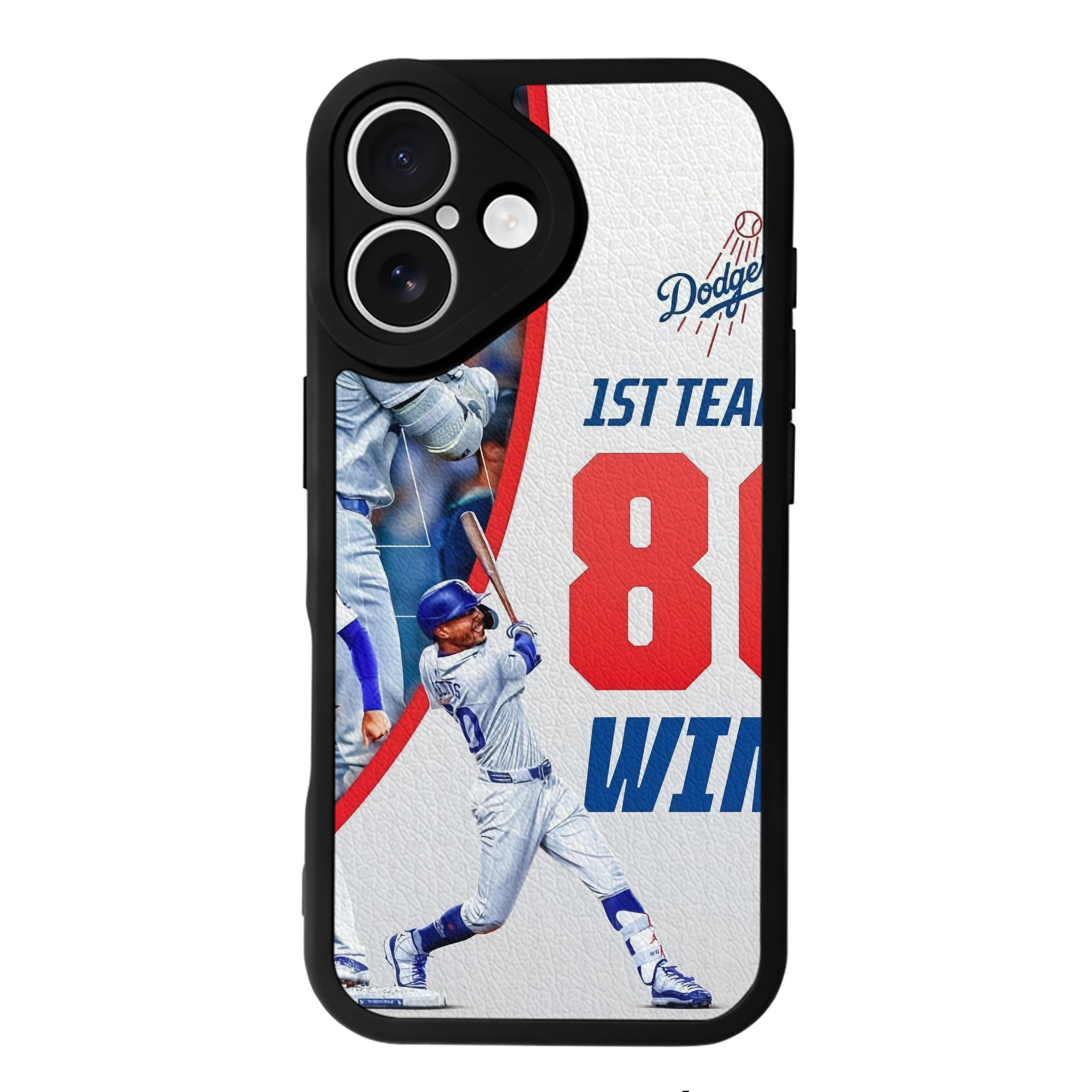  IPhone 16 Silicone Leather Case – UV Print, Lambskin Texture – Perfect Fit, Wireless Charging Compatible, Scratch Resistant, Precise Cutouts – Stylish Protection For IPhone 16